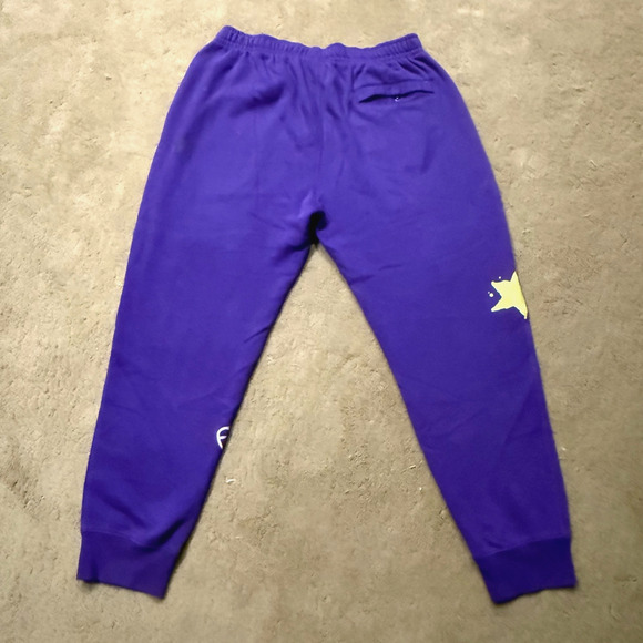 Nike Sweatpants Joggers Mens Purple Size Large Club Legacy Retail $69 - Picture 3 of 8